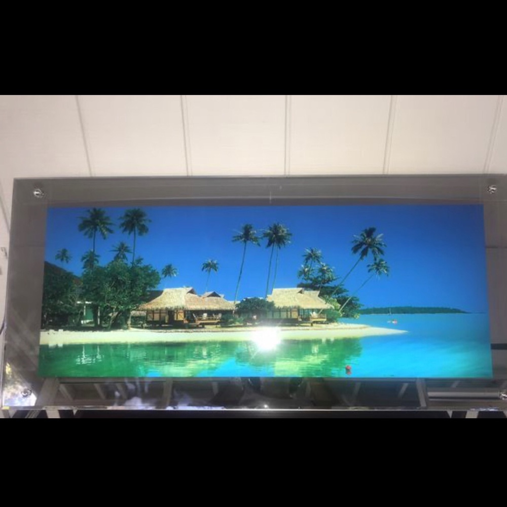 Vintage Moving Lighted Motion Picture